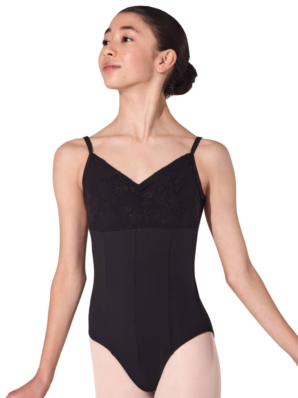 Capezio Women's Limited Edition Lace Elan Ballerese Camisole Leotard F12810W