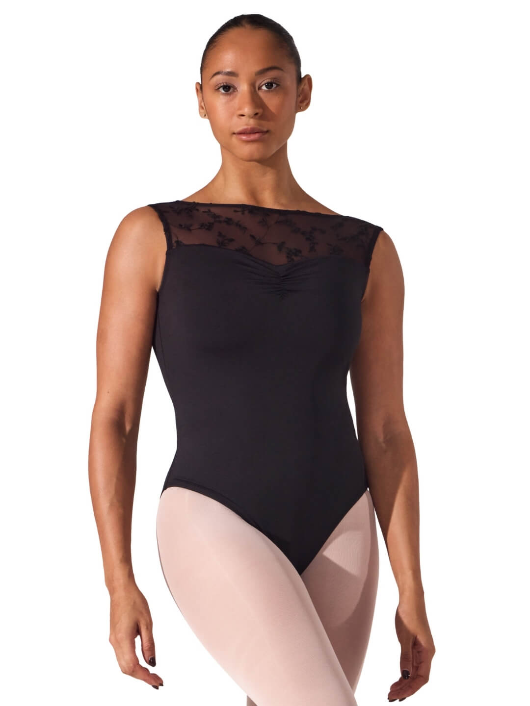 Capezio Women's Limited Edition Lace Elan Lacielle Sweetheart Tank Leotard F12813W