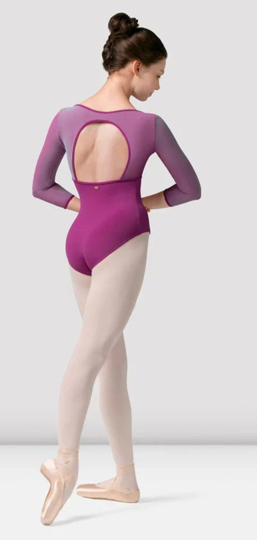 Mirella Zephyr 3/4 Sleeve Leotard M60001LM