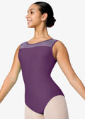 So Danca Mesh Microfiber Tank Leotard SL127