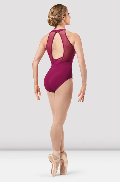 Bloch Ladies Anya Halterneck Print Leotard L0255