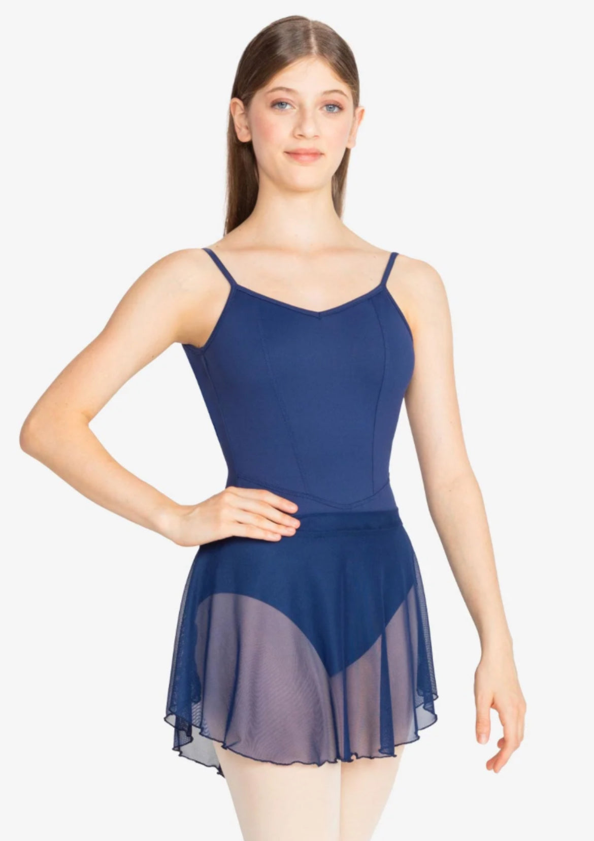 SoDanca Mesh Spandex Pull on Skirt SL216