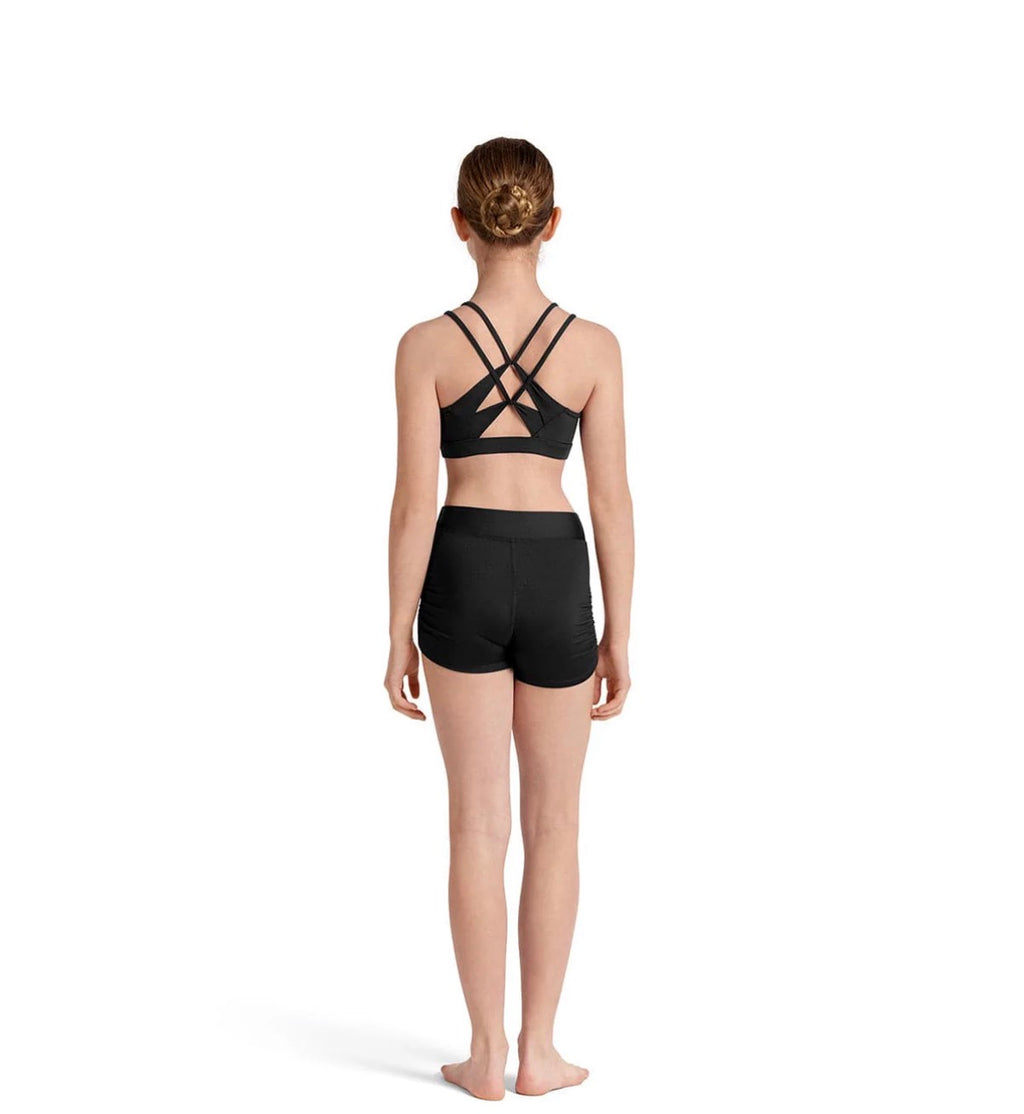 Mirella cross back double strap crop top M3005C girls