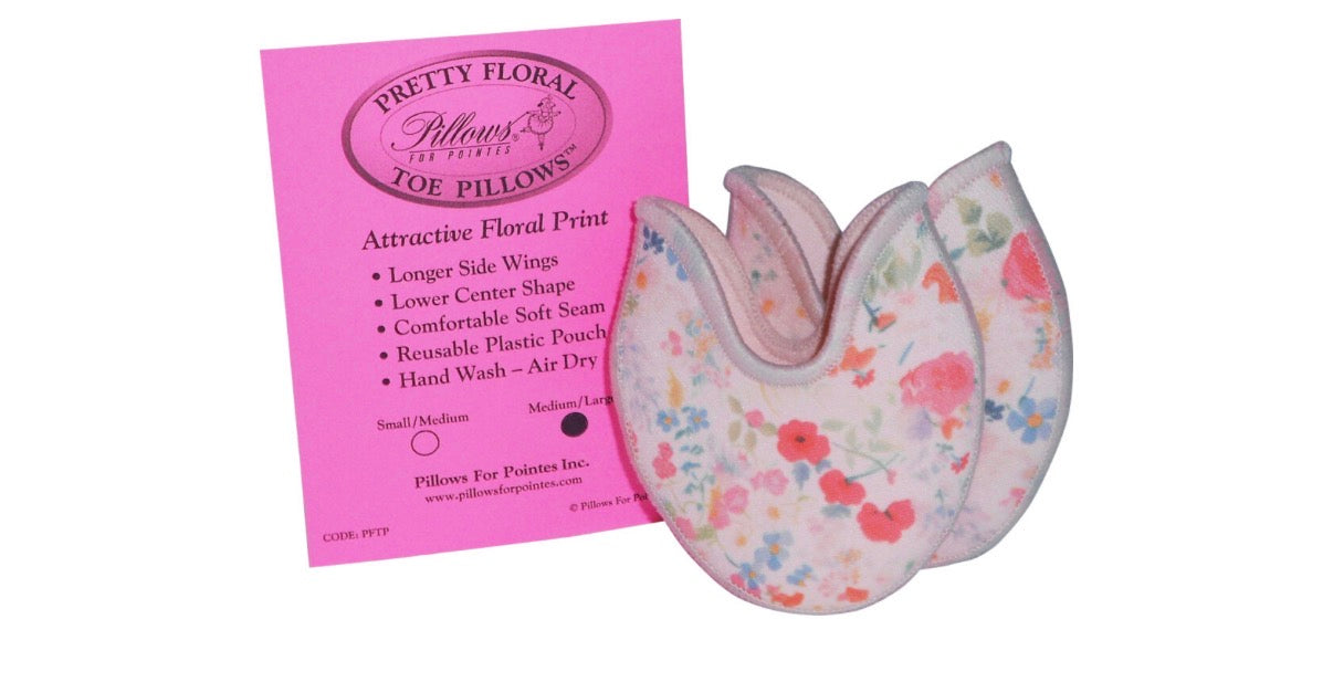 Pillows for point pretty floral toepillows