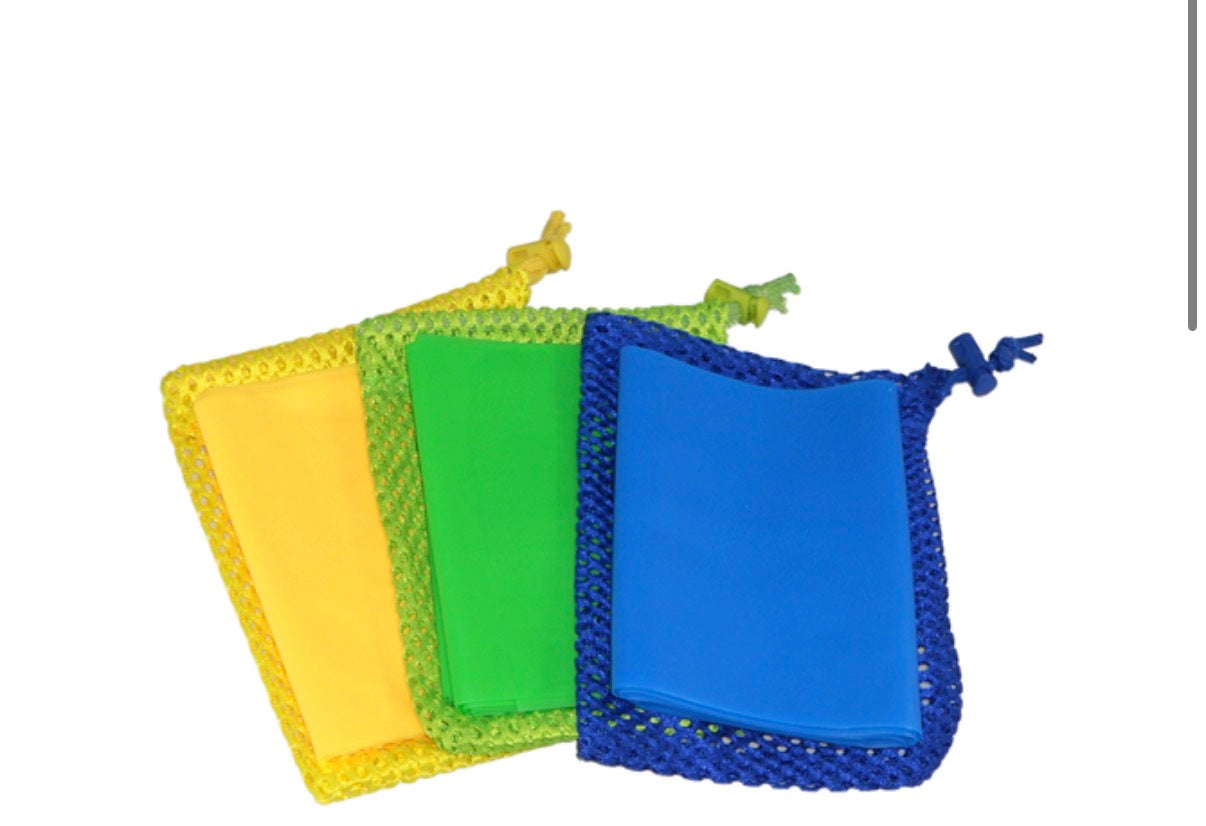 Pillows four point exercise bands