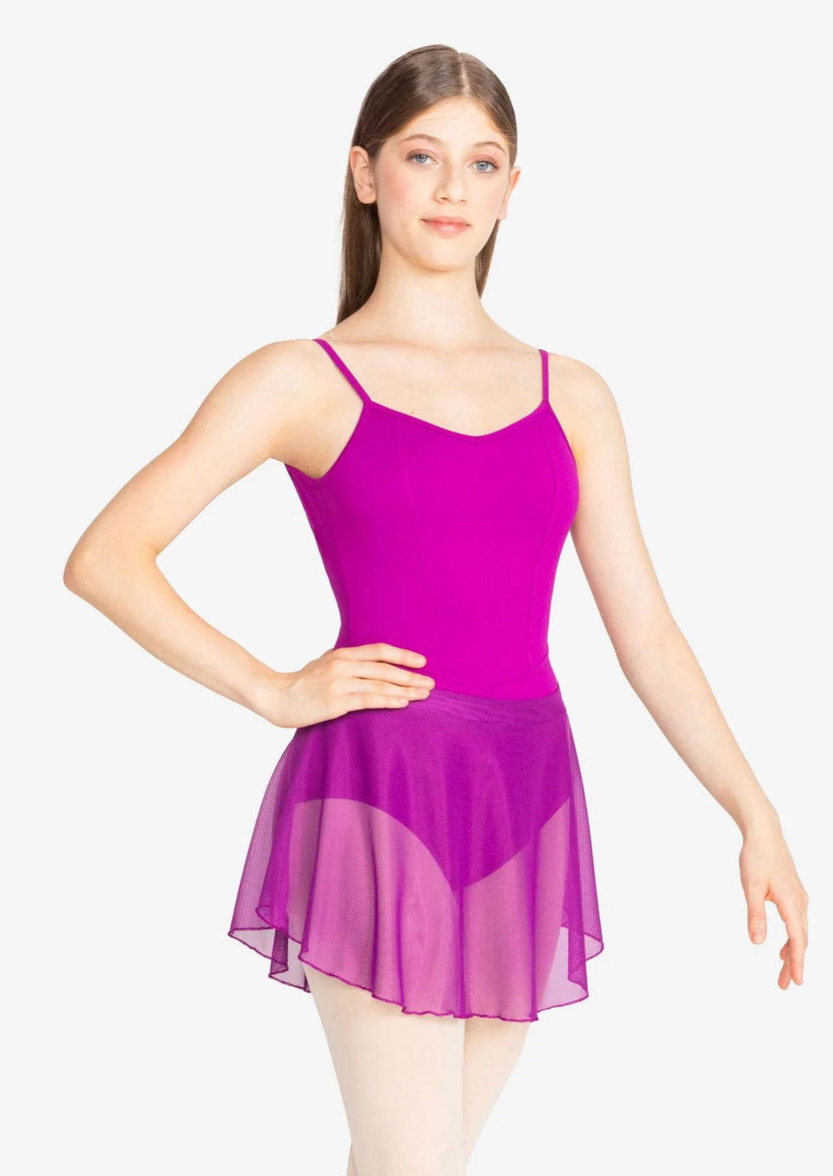 SoDanca Mesh Spandex Pull on Skirt SL216