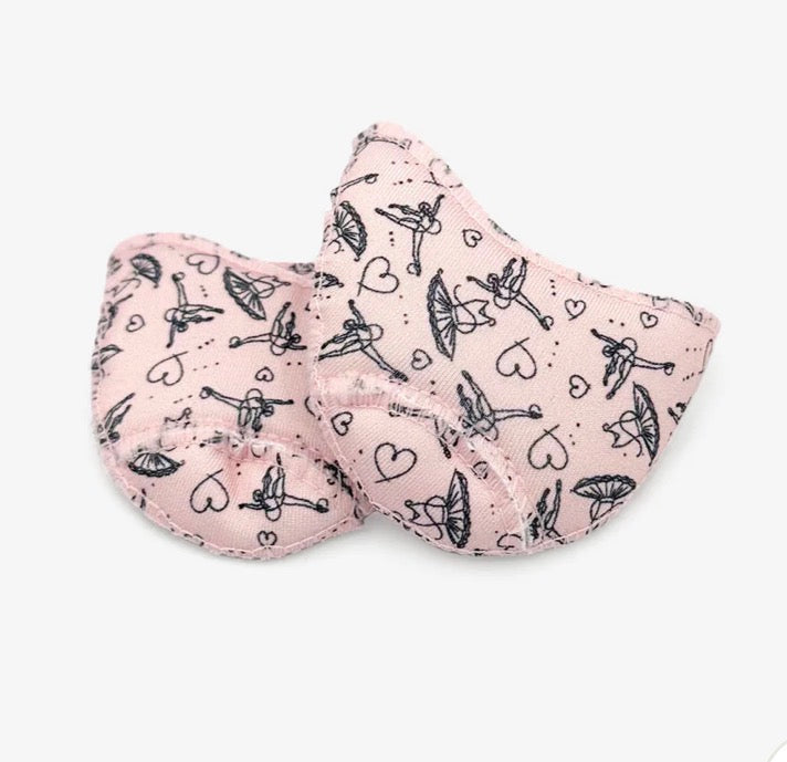 So Danca Cloud 9 Pointe Shoe Toe pads AC36 MB14 BALLERINA DESIGN