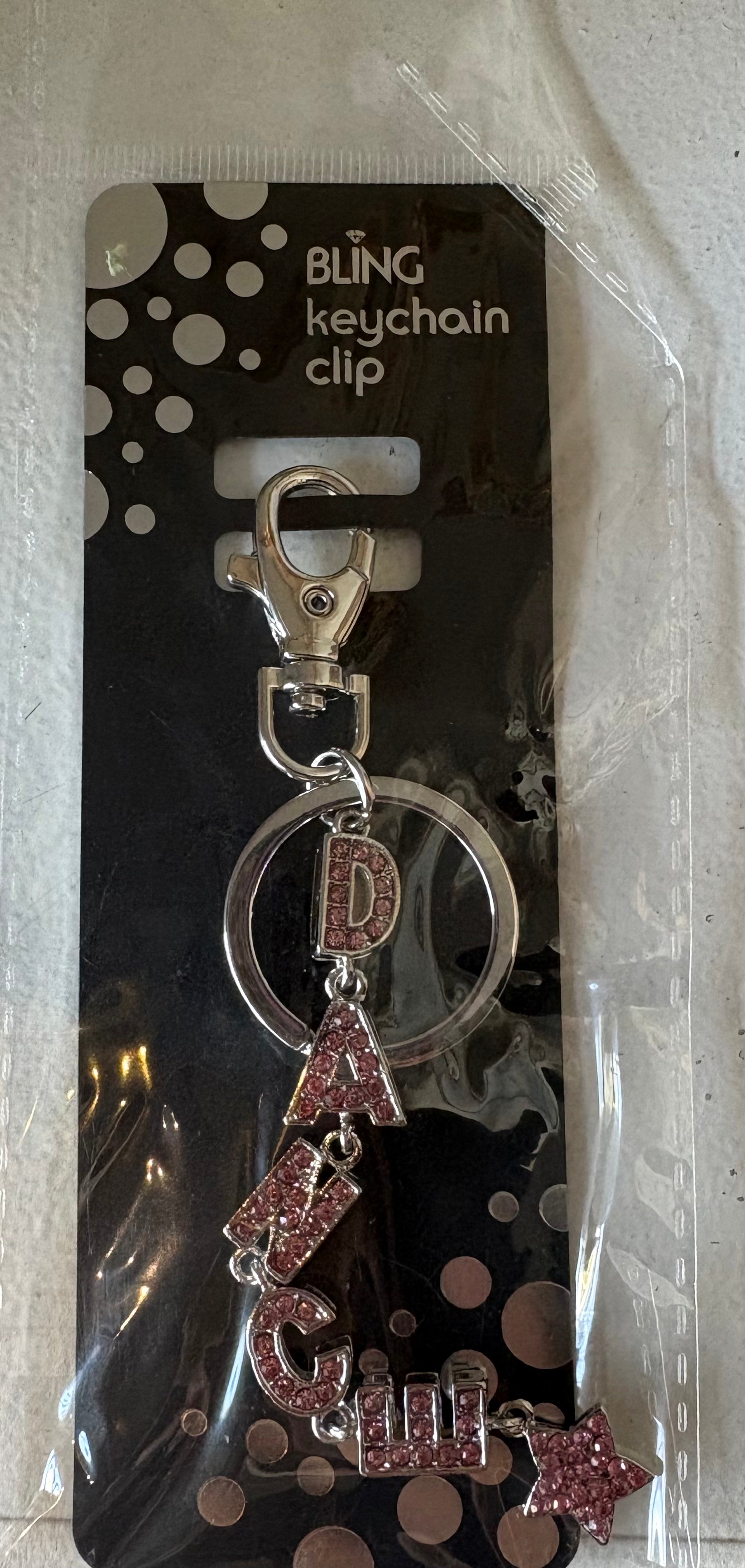 Dasha Dance Word Keychain 2818