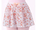Dasha Girls Coral Flocked Floral Pull On Skirt 4532CF