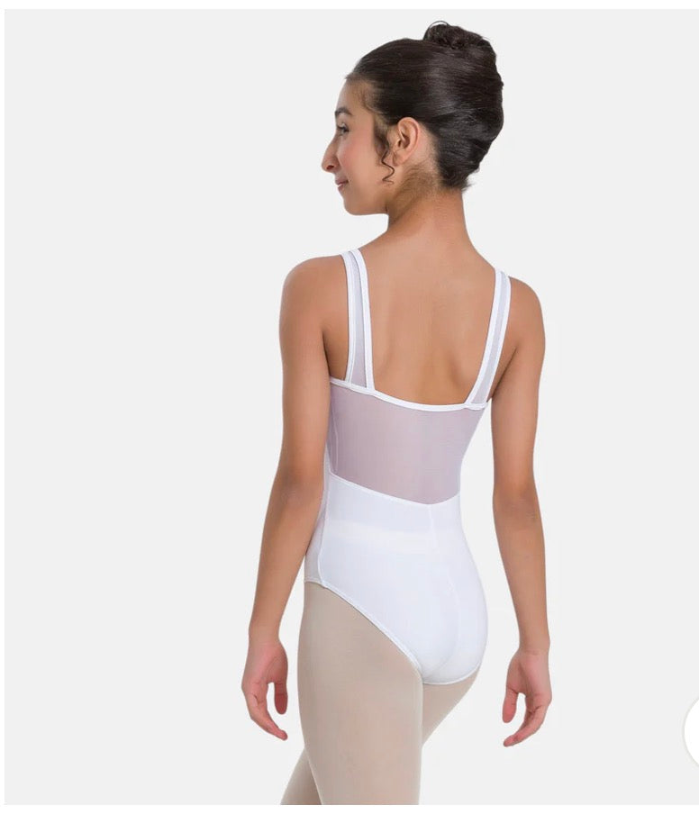 So Danca Child Tank Leotard with Mesh Straps SL21