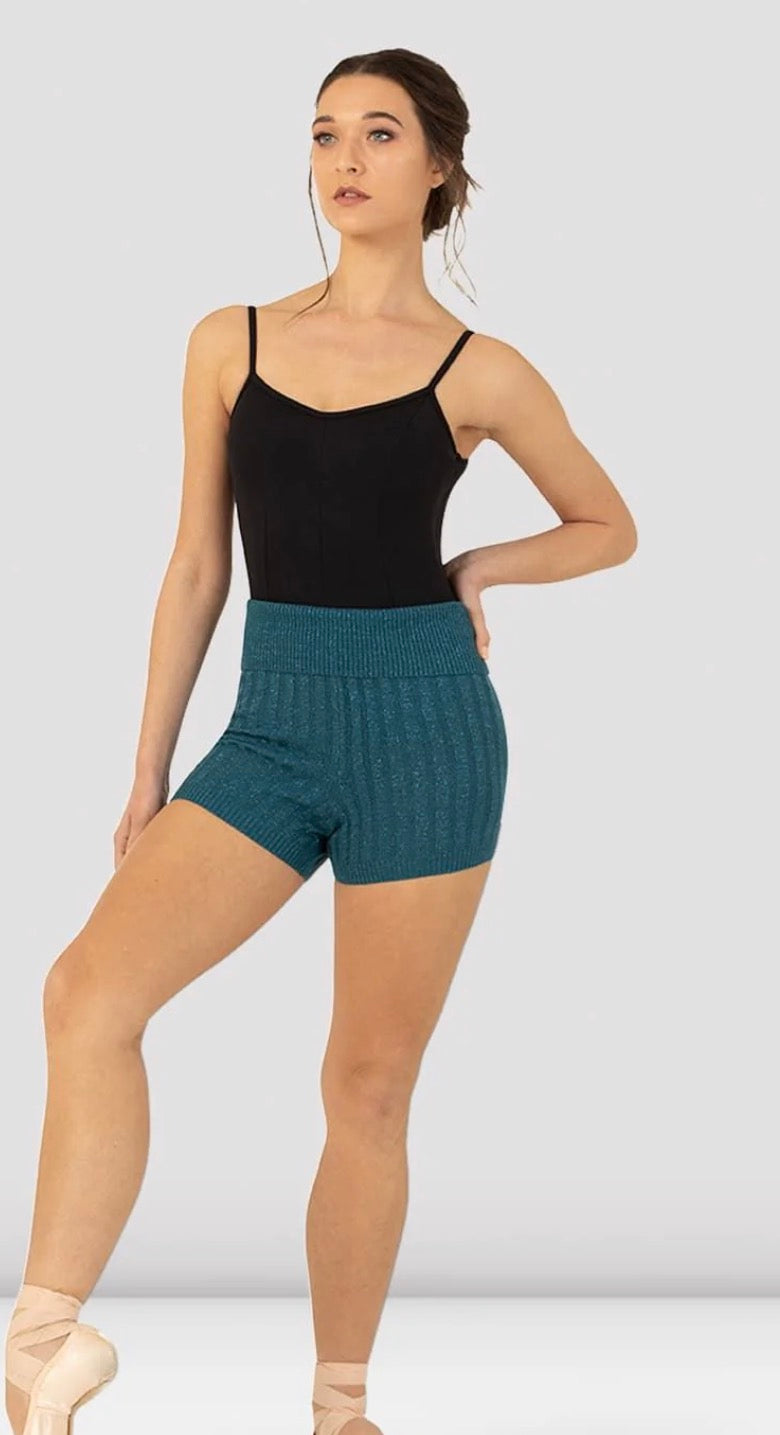 Bloch Adult Knitted Roll Down Waist Shorts