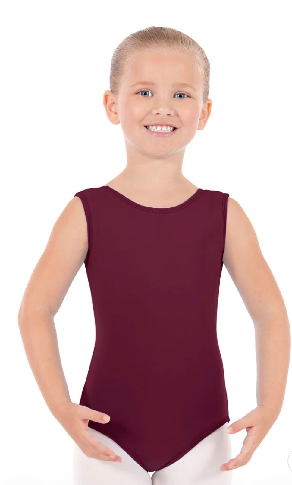 Eurotard Girls Microfiber Tank Leotard 4489
