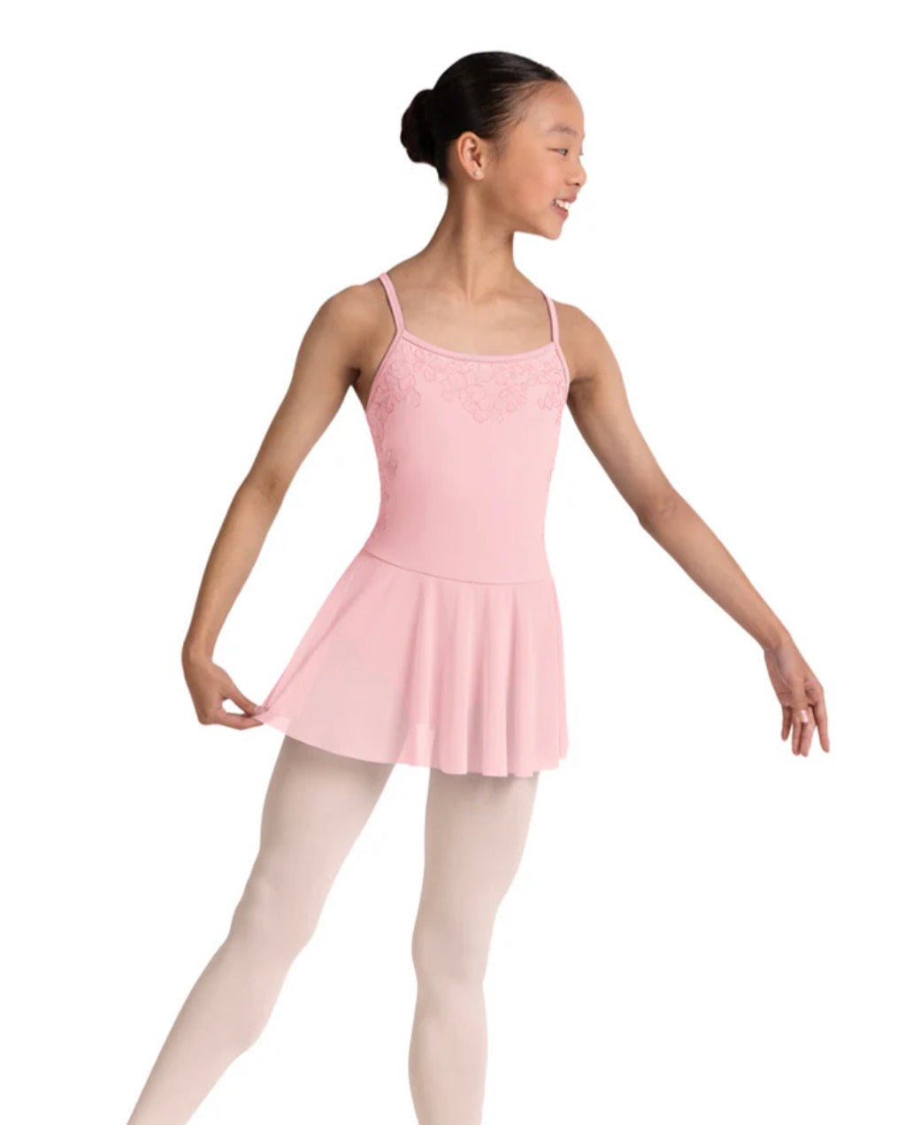 Bloch Girls Jesse Floral Skirted Camisole CL70003
