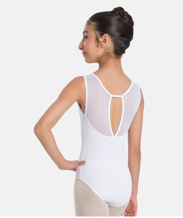 So Danca Child High Neck Leotard with Keyhole Back- Gemette SL128