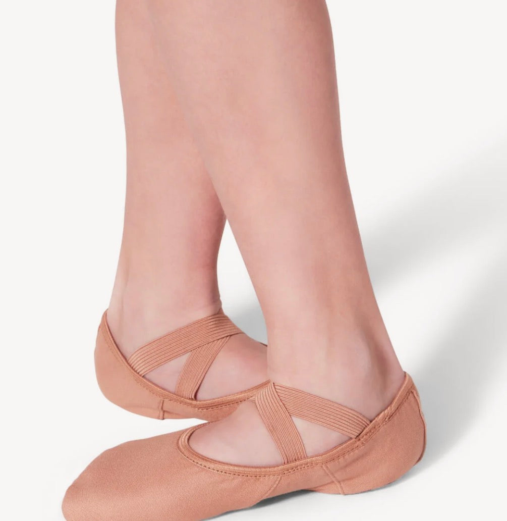 Capezio Hanami Child Canvas Ballet Shoes 2037C