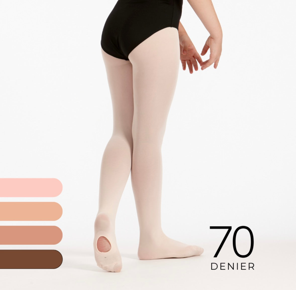 Silky Dance Girls High Performance Convertible Long Tights