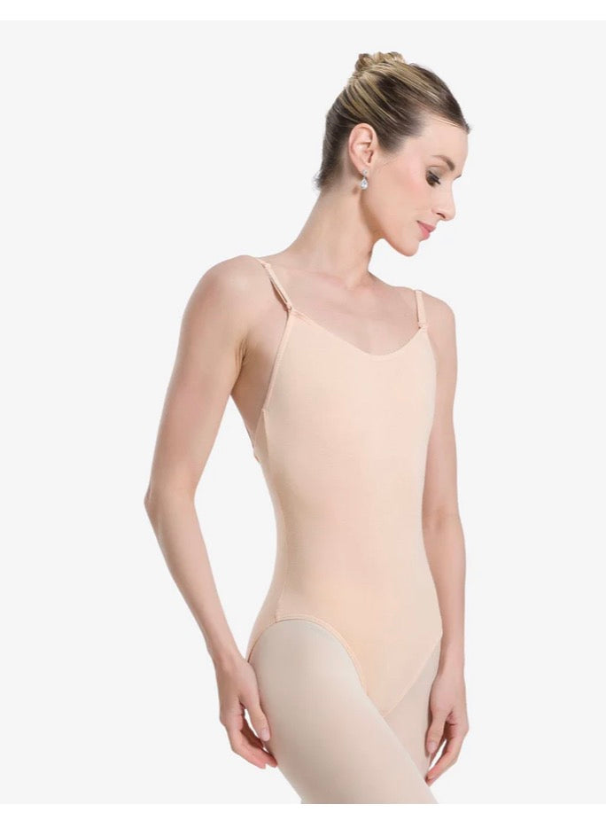 So Danca Adult Cotton Camisole Body Liner Leotard D345