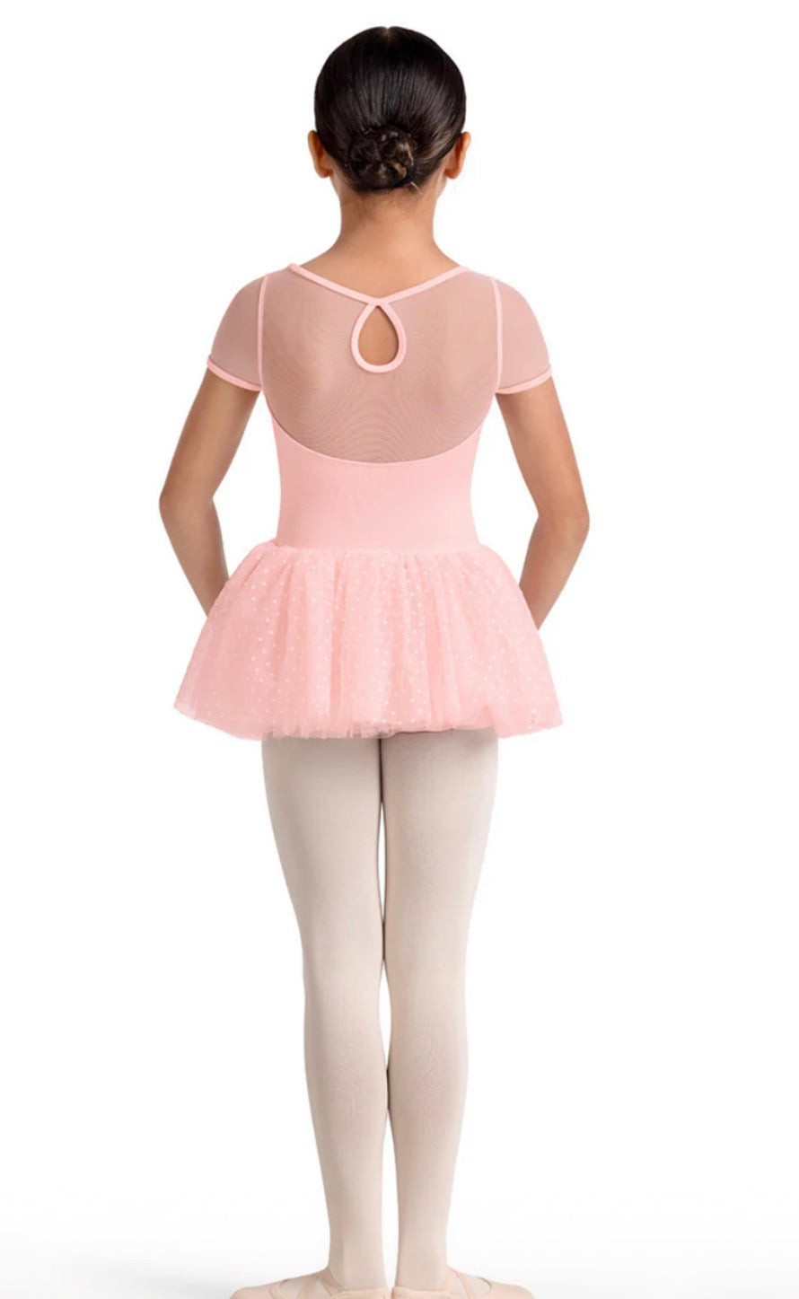 Mirella Girls Kaleidoscope Capped Sleeve Dress