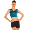 59887 Adult Mesh Back Long Line Bra Top