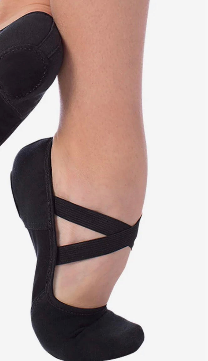 So Danca Verde Vegan Adult Ballet Slippers