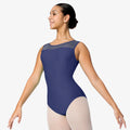 So Danca mesh microfiber tank leotard SL127