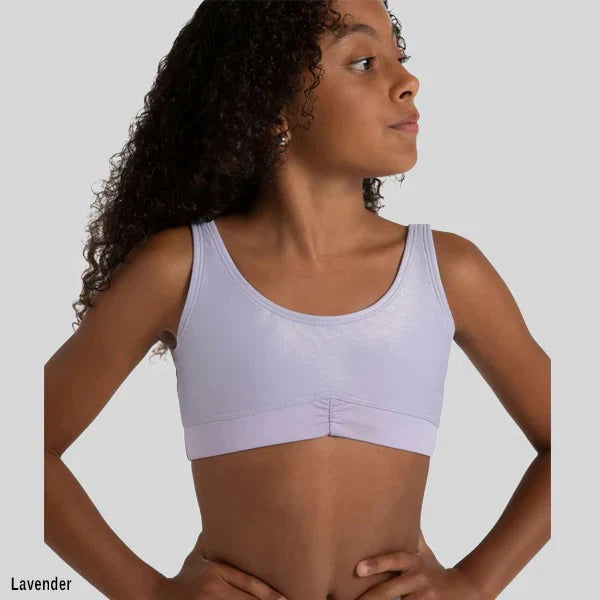 CAPEZIO - WANDERLUST FREYA TOP - CHILD (12284C) - LAVENDER