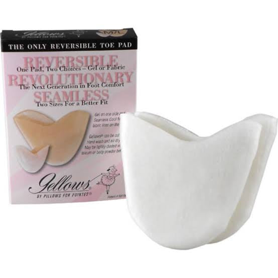 Pillow for Pointe Gellow Reversible Toe Pads
