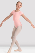 Mirella Girls Kaleidoscope Plain Boat Neck Leotard M20005CB