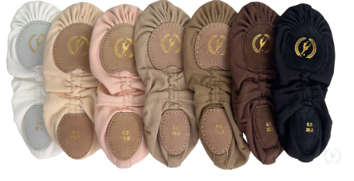 Eurotard Adult Assemblé Split Sole Canvas Ballet Shoe