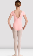 Mirella Girls Kaleidoscope Plain Boat Neck Leotard M20005CB