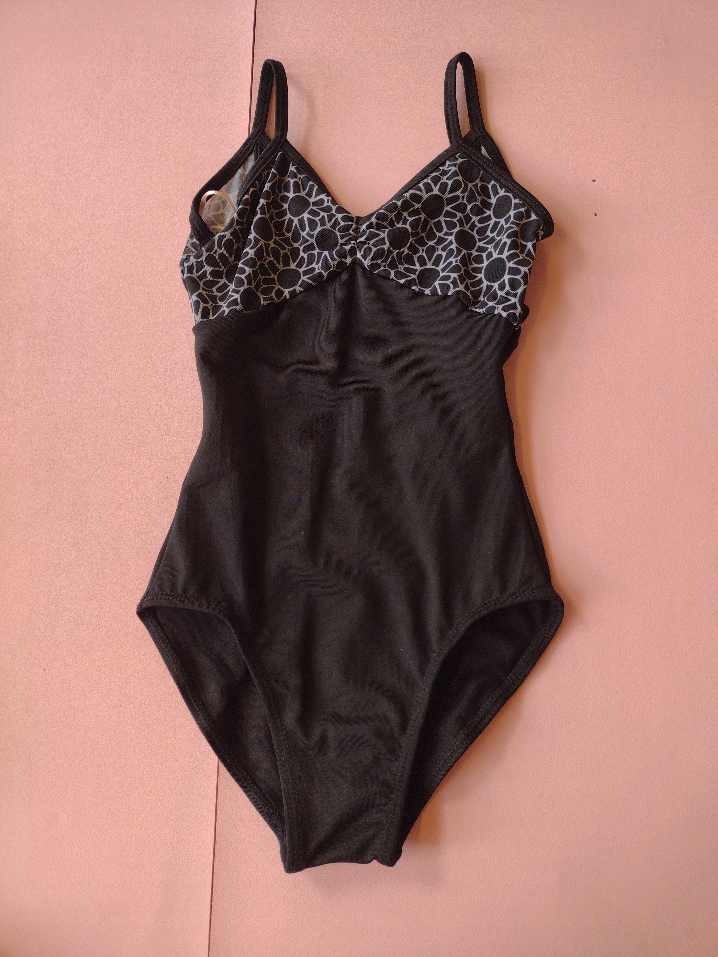 So Danca Child Floral Pattern Camisole Leotard L-2617