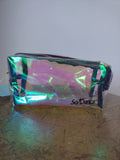 So Danca Holographic Glossy Clear Mini Accessory Bag BP02