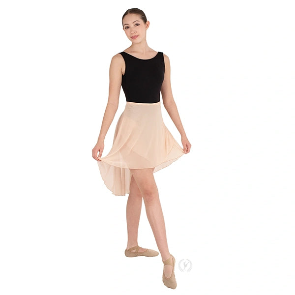 Eurotard Adult Silhouette Mesh Dramatic Wrap Skirt 41136
