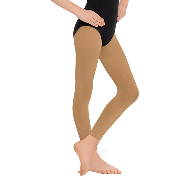 Eurotard Euroskins Girls' Microfiber Footless Tights 212C-NR