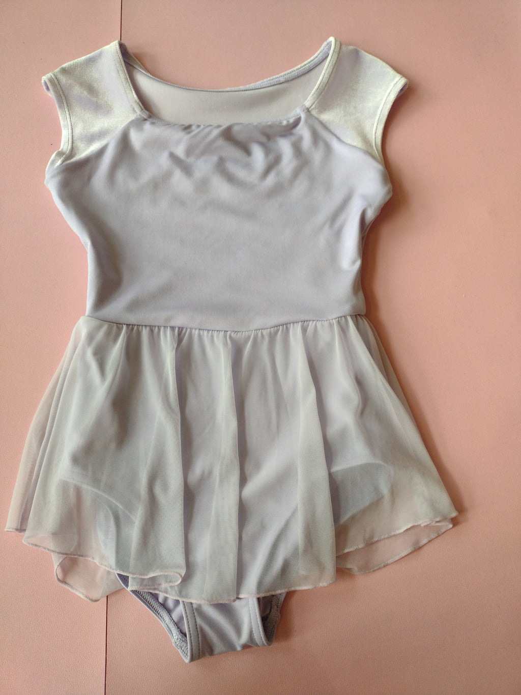 Capezio Girls Royal Jane Velvet Cap Sleeve Leotard with Mesh Skirt 12213C