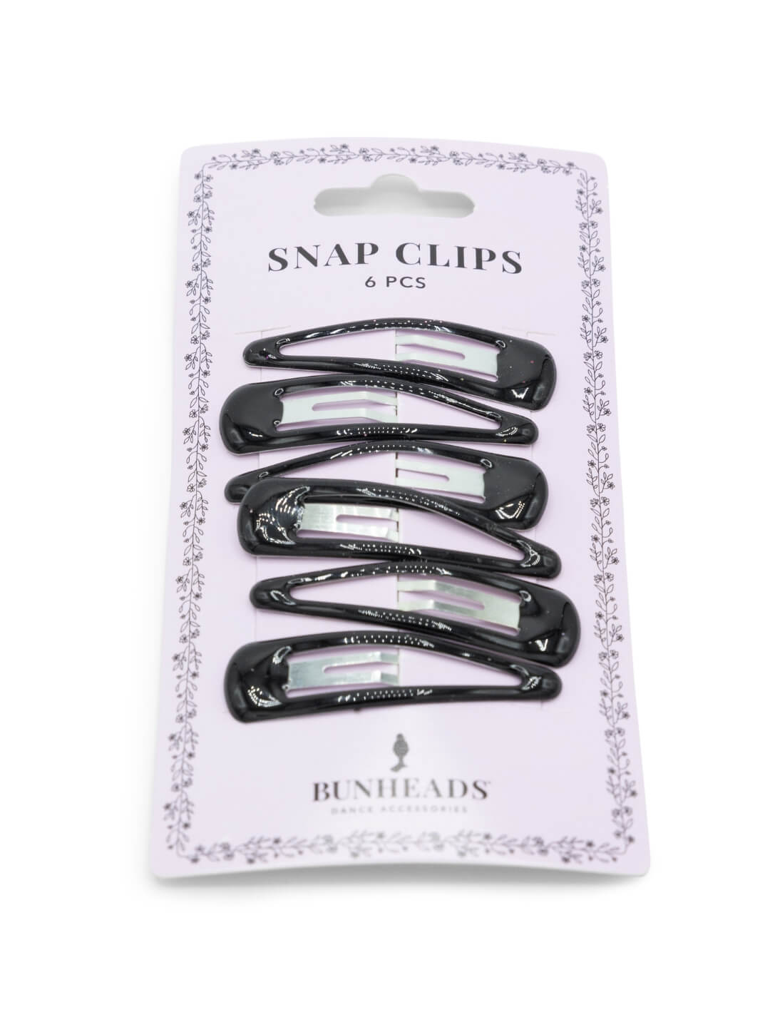 Bunheads Snap Clips 6 Pcs