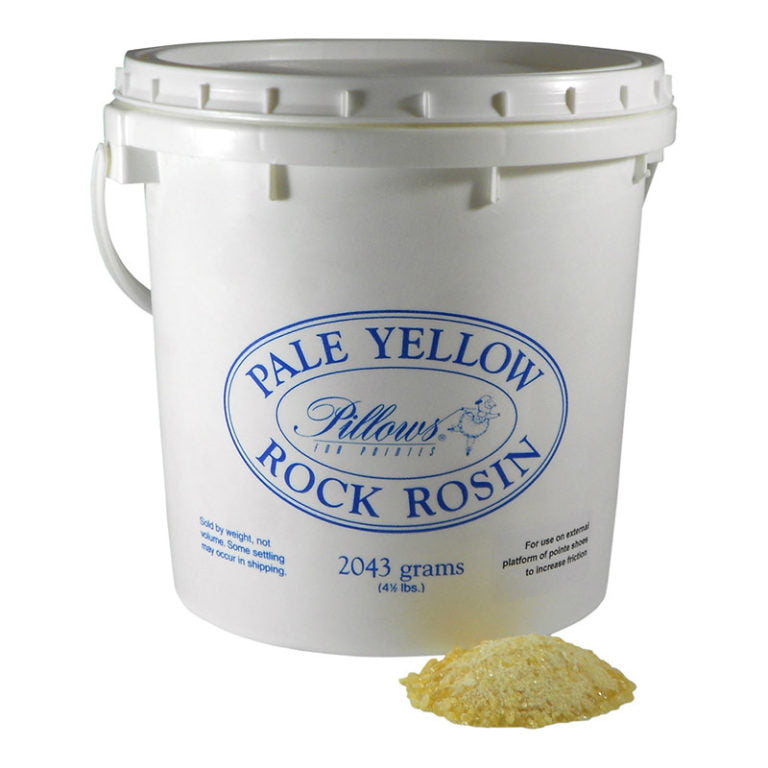 Pillows for Pointes Pale Yellow Rock Rosin 4.5lb Bucket