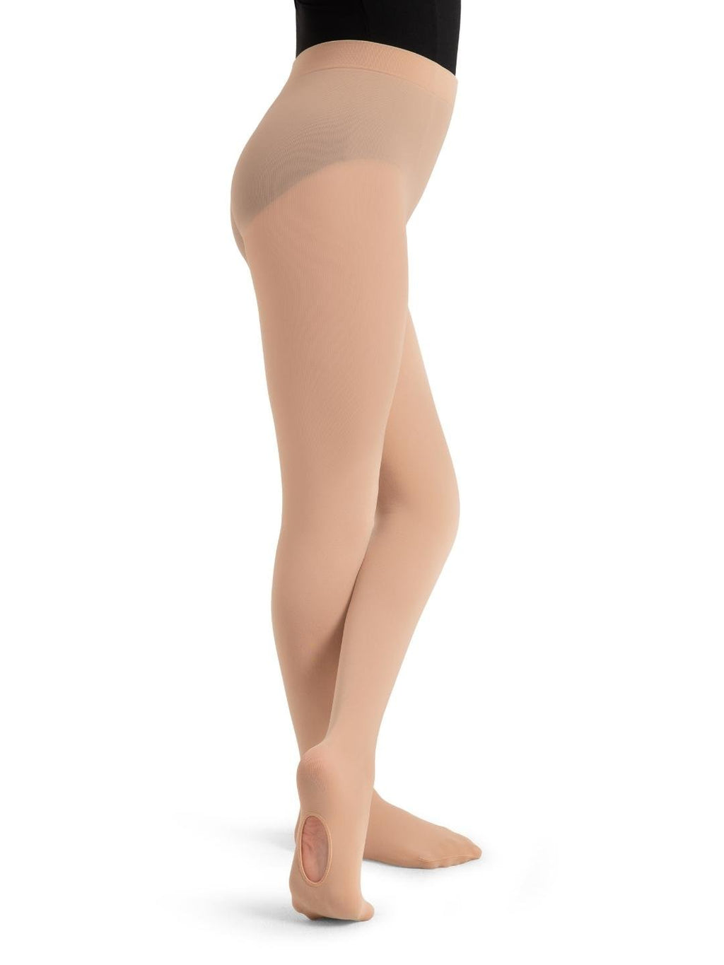 Capezio Children's Ultra Soft Self Knit Waistband Tights 1916X, 1916C