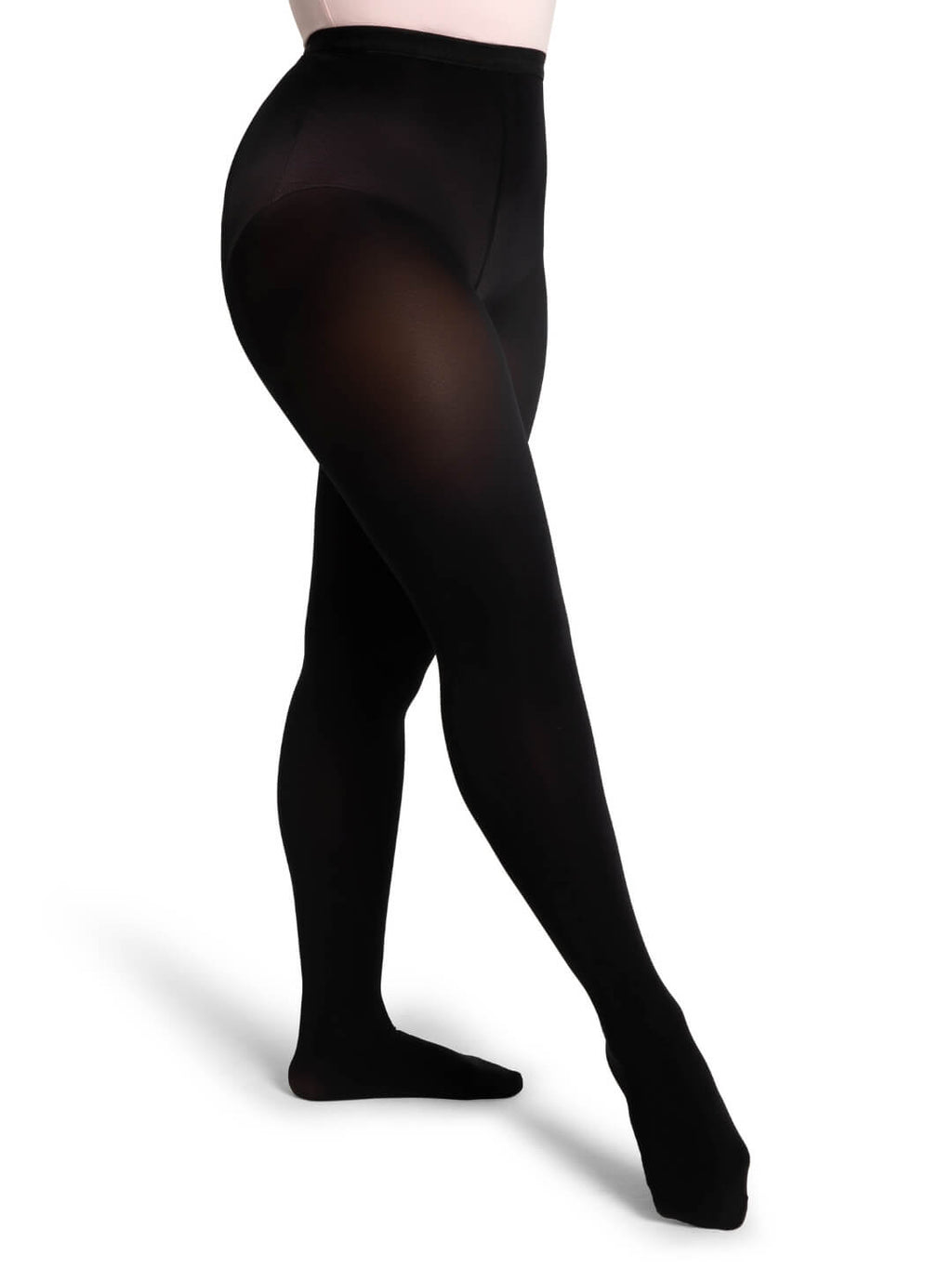 Capezio Women's Elastic Waistband Ultra-Soft  Convertible Tights 1816