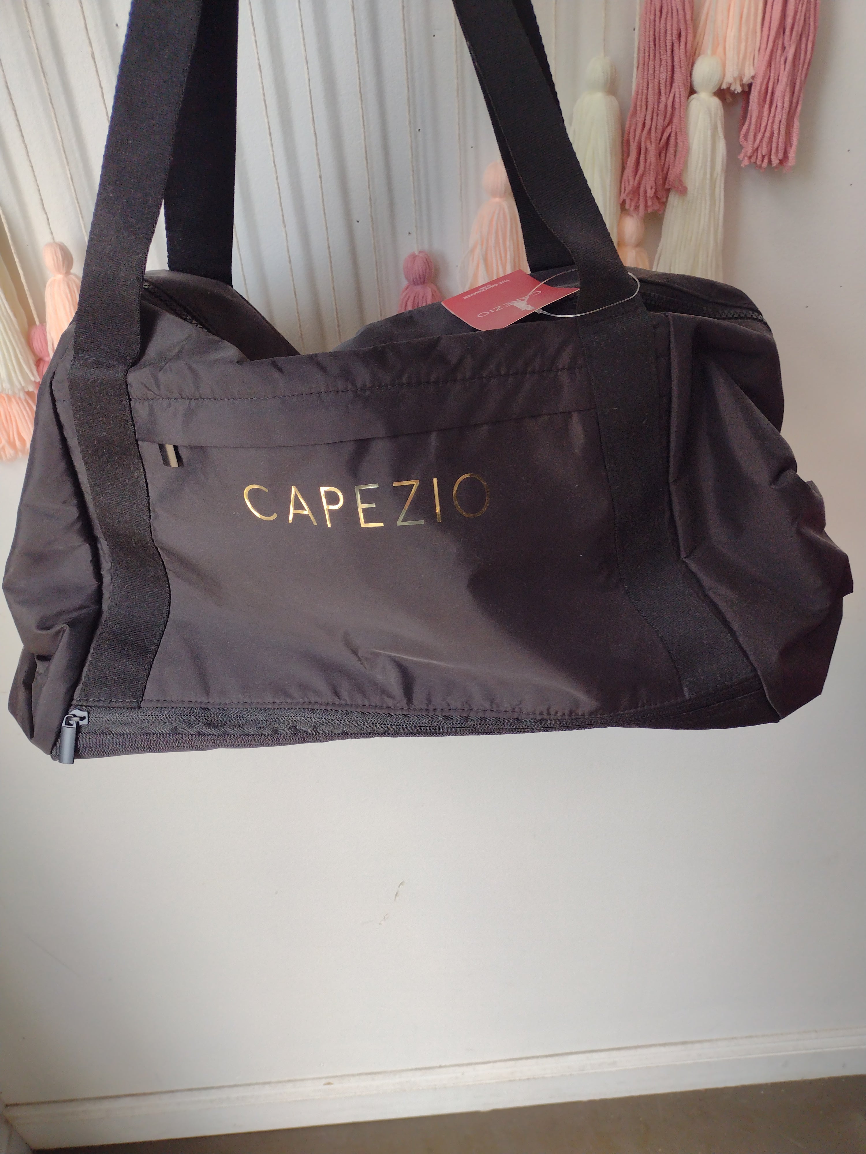 Capezio Ballet Squad Dance Duffle Bag with Crossbody Strap B229