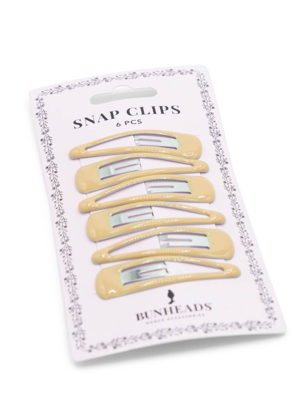 Bunheads Snap Clips 6 Pcs