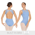 Eurotard Adult Impression Mesh Sweetheart Open Back Leotard 78982