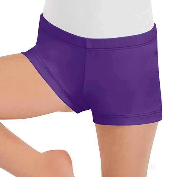 Eurotard Girls' Microfiber Dance Shorts 44335c