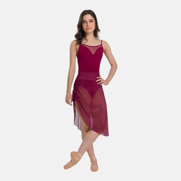 So Danca Alicia Asymmetrical Long Skirt BY75