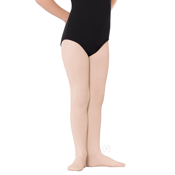 Eurotard Euroskins Girls' Microfiber Footed Tights 215C-NR