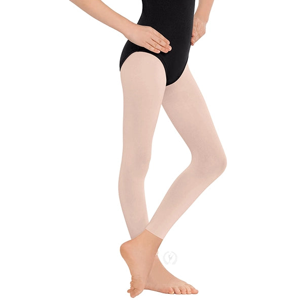 Eurotard Euroskins Girls' Microfiber Footless Tights 212C-NR
