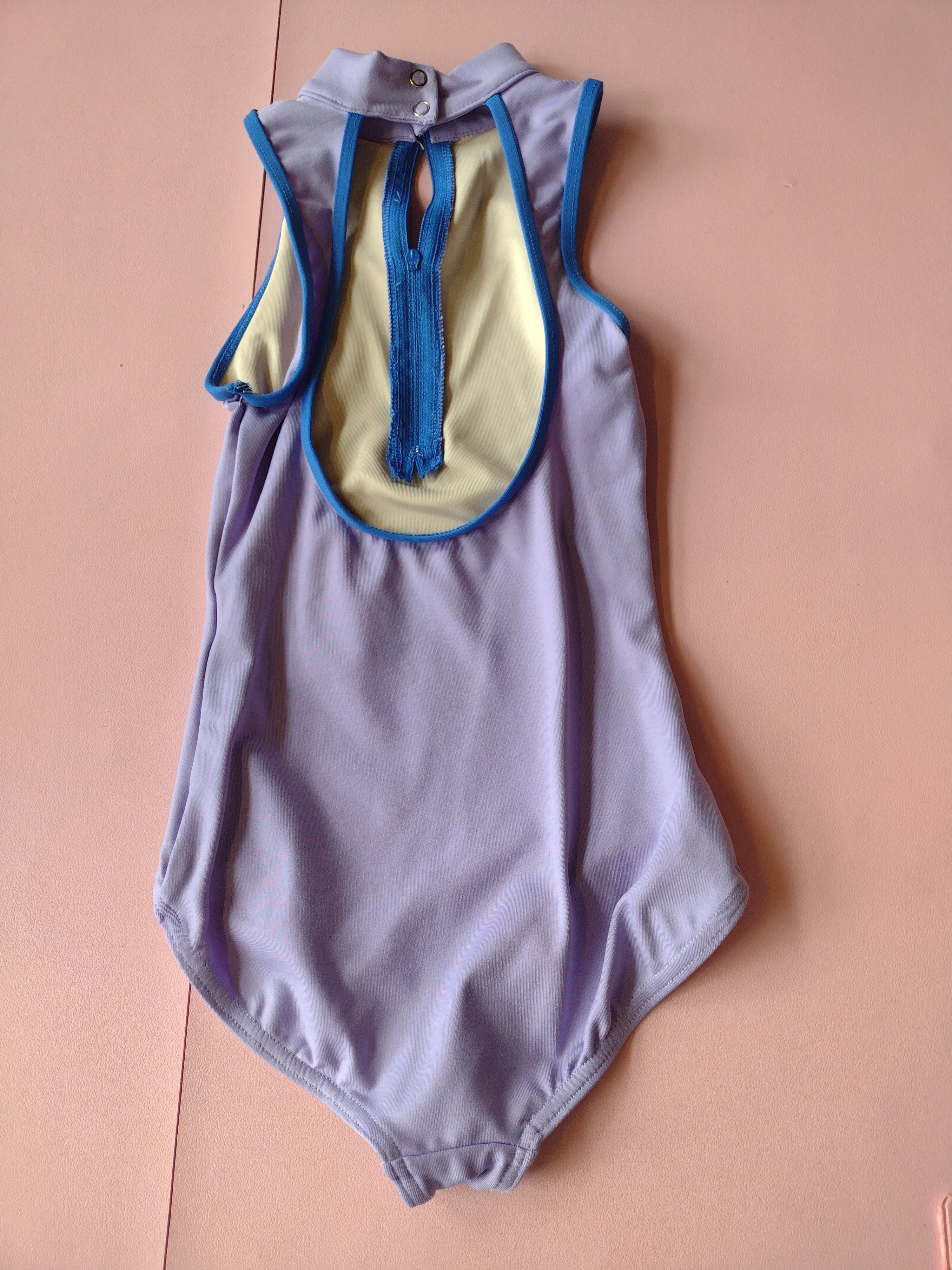 Capezio Girls Zip Front Leotard