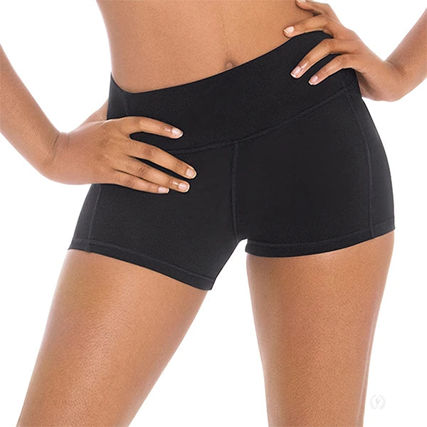 Eurotard Women's Midrise Wide Band Shorts 44336