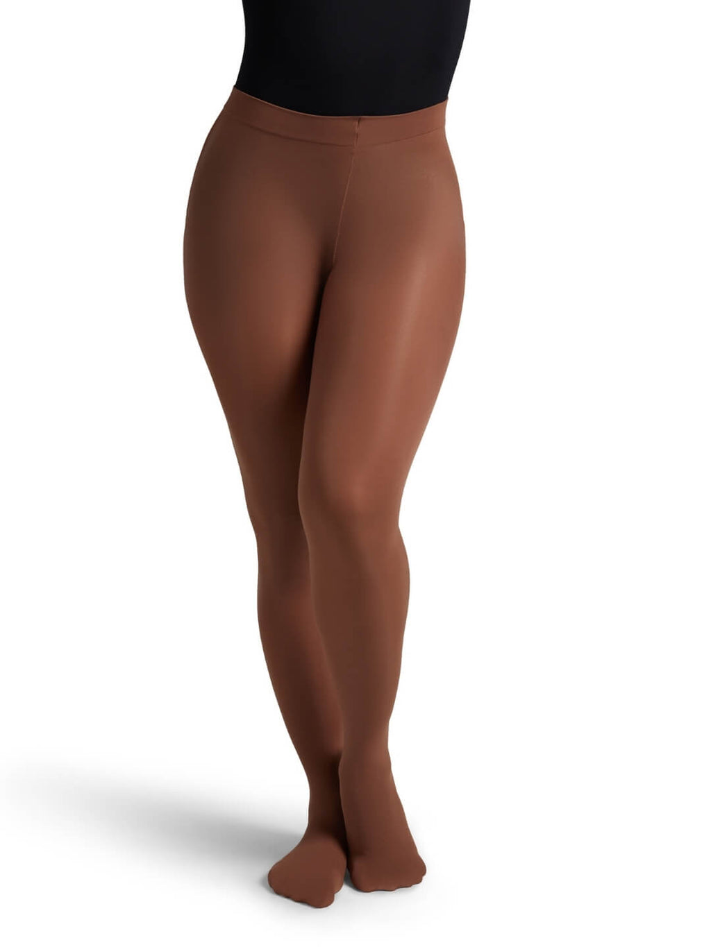 Capezio Women's Ultra Soft Self-Knit Waistband Convertible Tights 1916