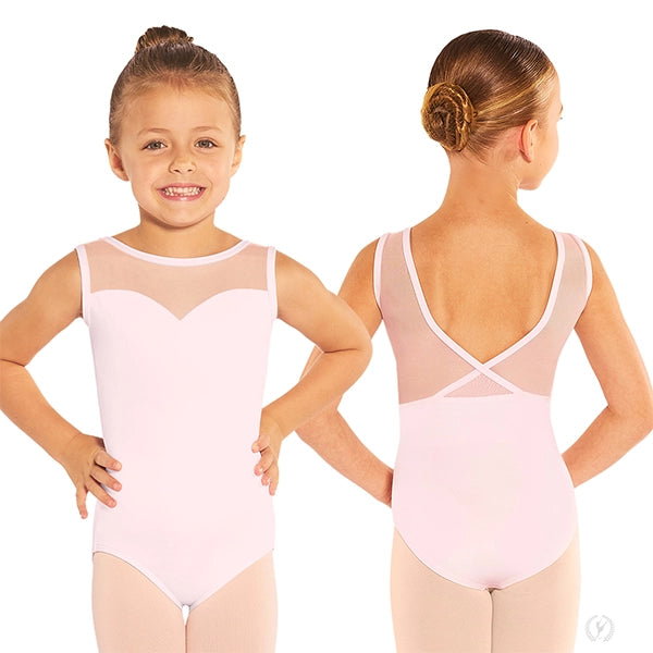 Eurotard Child Silhouette Mesh Sweetheart Tank Leotard 41229c